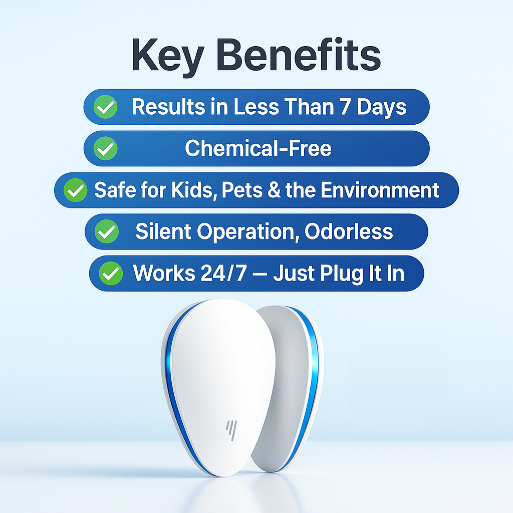 SilentGuard™ UK's #1 Ultrasonic Pest Repeller | Banish Pests For Good