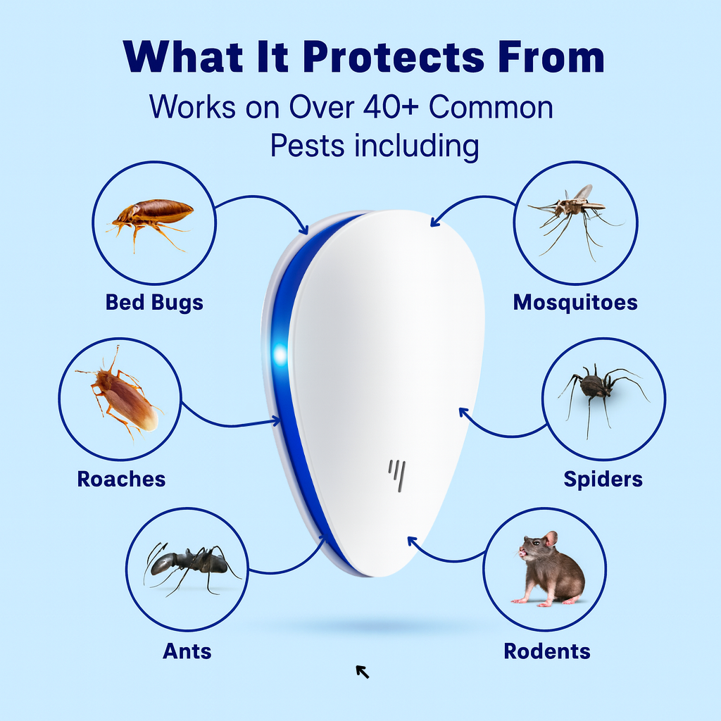 SilentGuard™ UK's #1 Ultrasonic Pest Repeller | Banish Pests For Good